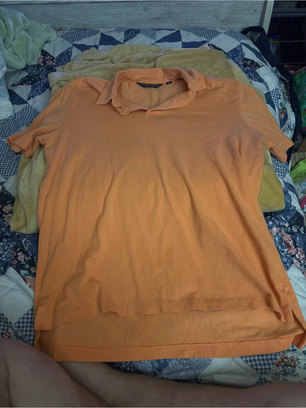 Vintage Polo by Ralph Lauren Orange Short-Sleeve Polo